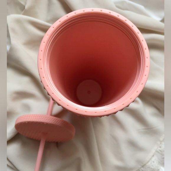Spring 2020 Starbucks Venti Matte Pink Studded Tumbler - Picture 5 of 5